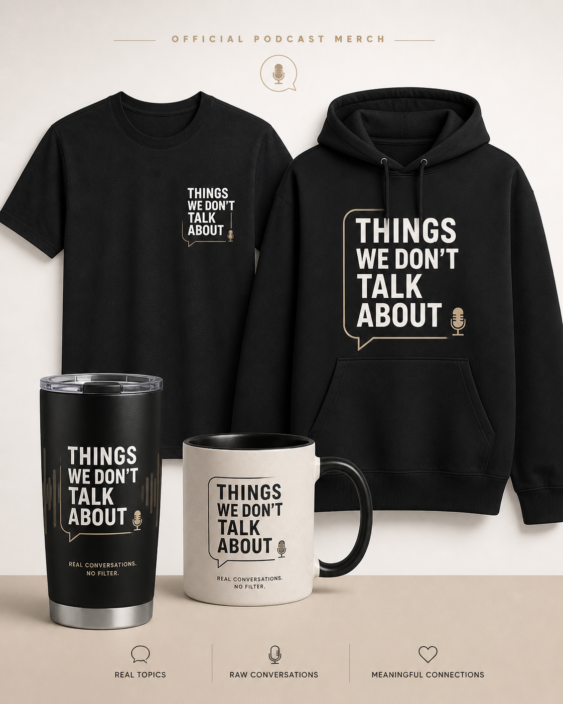 The no-filter mug merchandise preview